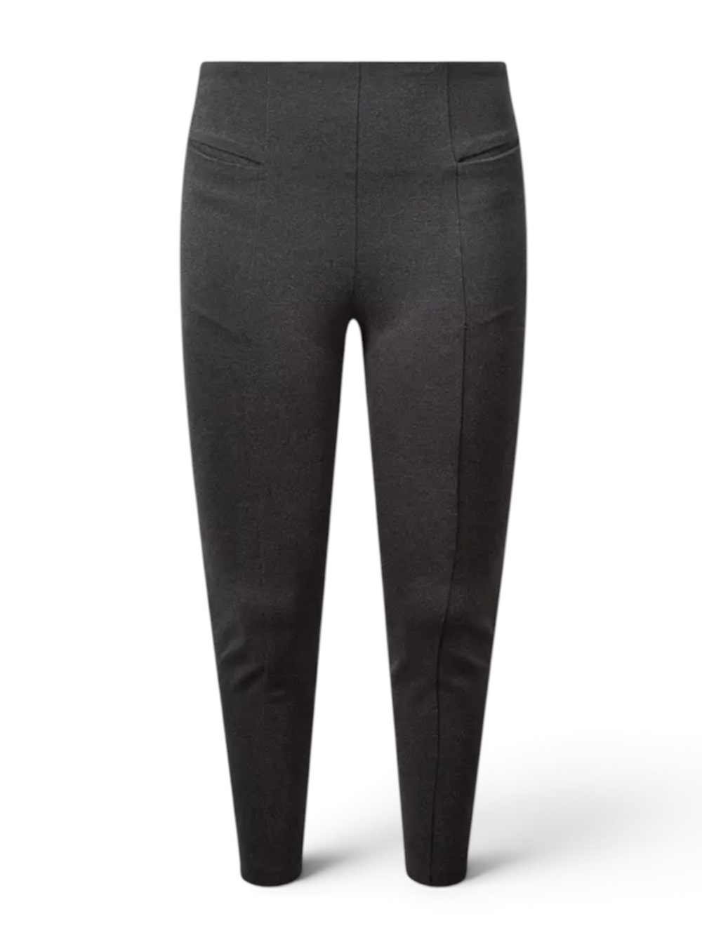 Torrid Studio Pull-on Luxe Ponte Charcoal Pencil Pant - Picture 4 of 11